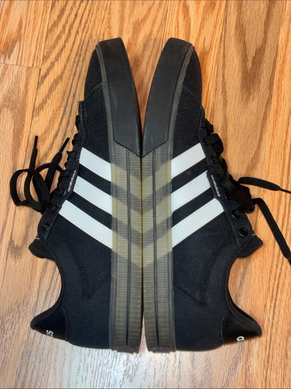 Adidas Daily 3.0 Translucent Outsole Core BLK, Men's, 12 - Picture 4 of 6